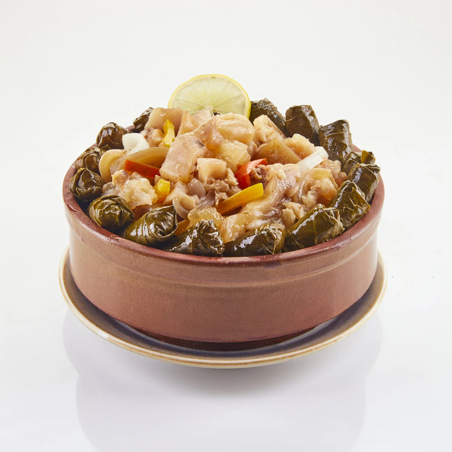 طاجن ورق عنب كوارع